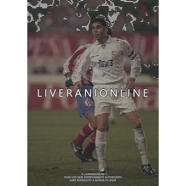 18-01-1997 MADRID CAMPIONATO DI CALCIO ATLETICO MADRID-REAL MADRID 1-4 NELLA FOTO FERNADO HIERRO AG ALDO LIVERANI SAS