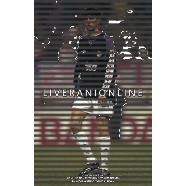 18-01-1997 MADRID CAMPIONATO DI CALCIO ATLETICO MADRID-REAL MADRID 1-4 NELLA FOTO CHRISTIAN PANUCCI AG ALDO LIVERANI SAS