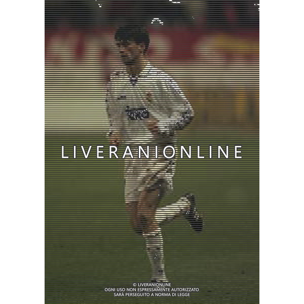 18-01-1997 MADRID CAMPIONATO DI CALCIO ATLETICO MADRID-REAL MADRID 1-4 NELLA FOTO CHRISTIAN PANUCCI AG ALDO LIVERANI SAS
