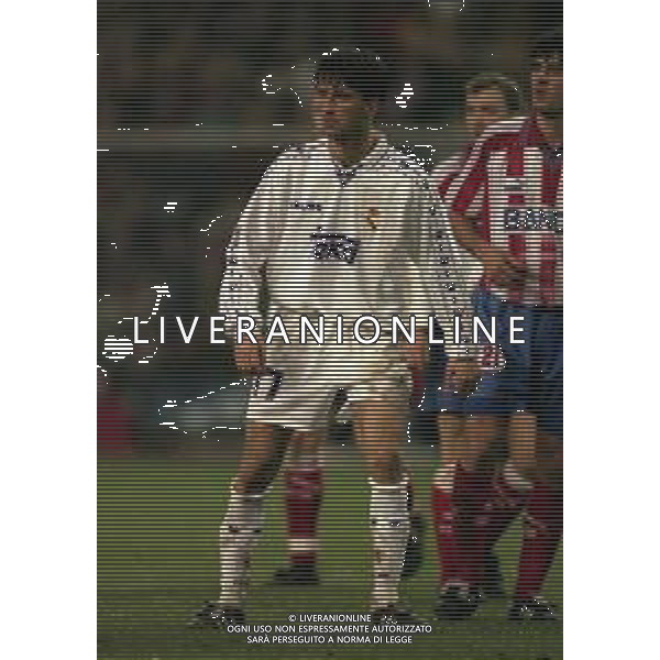 18-01-1997 MADRID CAMPIONATO DI CALCIO ATLETICO MADRID-REAL MADRID 1-4 NELLA FOTO CHRISTIAN PANUCCI AG ALDO LIVERANI SAS