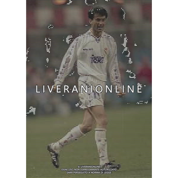 18-01-1997 MADRID CAMPIONATO DI CALCIO ATLETICO MADRID-REAL MADRID 1-4 NELLA FOTO CHRISTIAN PANUCCI AG ALDO LIVERANI SAS