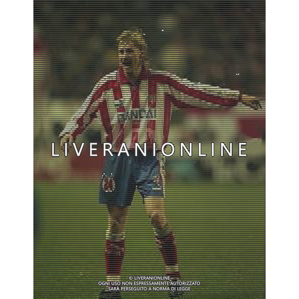 18-01-1997 MADRID CAMPIONATO DI CALCIO ATLETICO MADRID-REAL MADRID 1-4 NELLA FOTO RADEK BEJBL AG ALDO LIVERANI SAS