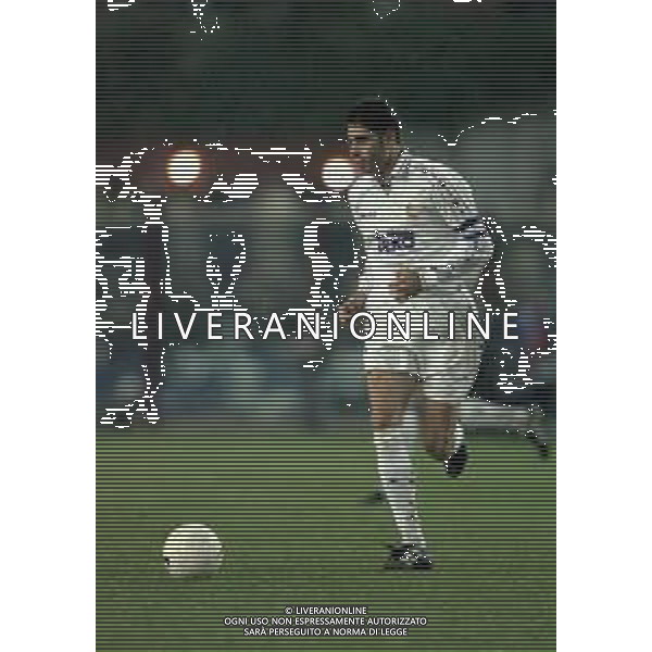 18-01-1997 MADRID CAMPIONATO DI CALCIO ATLETICO MADRID-REAL MADRID 1-4 NELLA FOTO FERNANDO HIERRO AG ALDO LIVERANI SAS