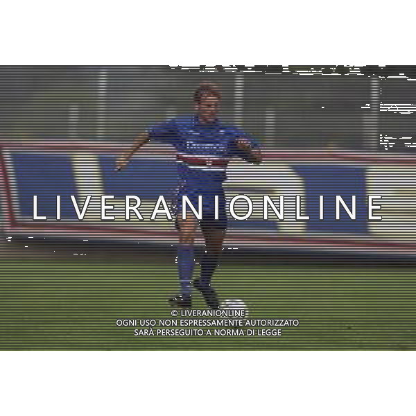2000-2001 AMICHEVOLE SAMPDORIA CALCIO NELLA FOTO BRATISLAV ZIVKOVIC AG ALDO LIVERANI SAS