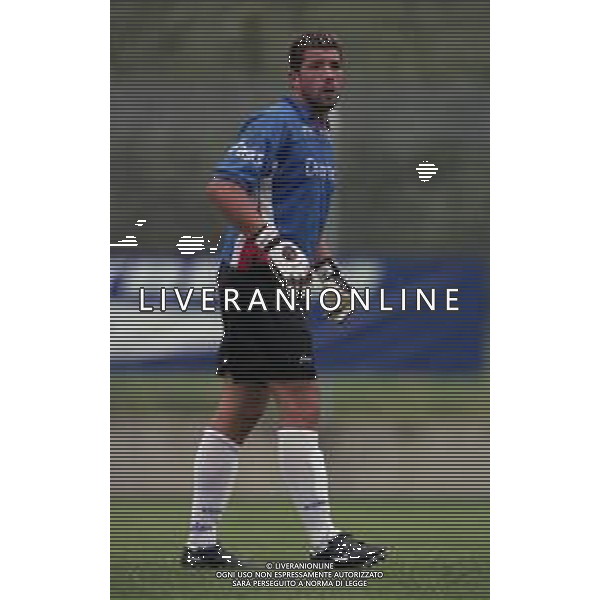 2000-2001 AMICHEVOLE SAMPDORIA CALCIO NELLA FOTO MATTEO SERENI AG ALDO LIVERANI SAS