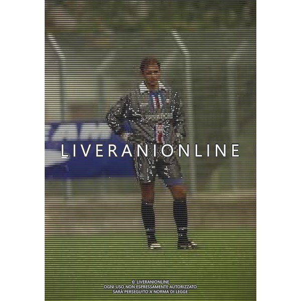 2000-2001 AMICHEVOLE SAMPDORIA CALCIO NELLA FOTO FABIO CASAZZA AG ALDO LIVERANI SAS