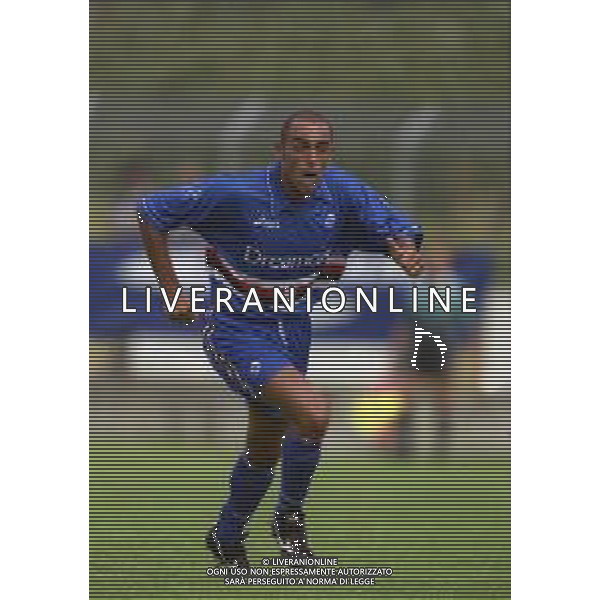 2000-2001 AMICHEVOLE SAMPDORIA CALCIO NELLA FOTO CARMINE ESPOSITO AG ALDO LIVERANI SAS