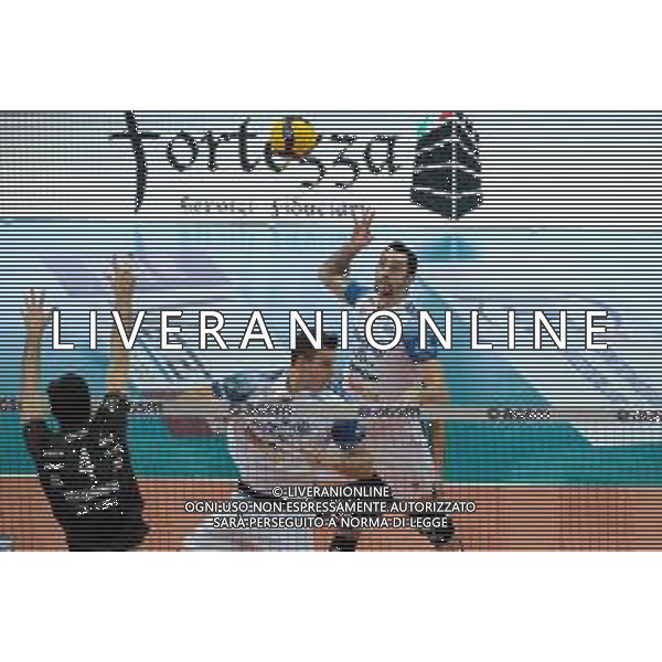 Roberto Tommasini/LM - NBV Verona vs Allianz Milano - Campionato di Volley Superlega Serie A 2020/2021 03 gennaio 2021 - Verona, Italia Nella foto: Primo tempo di Stephen Maar - Allianz Power Volley Milano @LM/Roberto Tommasini AG ALDO LIVERANI SAS