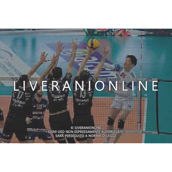 Roberto Tommasini/LM - NBV Verona vs Allianz Milano - Campionato di Volley Superlega Serie A 2020/2021 03 gennaio 2021 - Verona, Italia Nella foto: Attacco di Yuki Ishikawa - Allianz Power Volley Milano @LM/Roberto Tommasini AG ALDO LIVERANI SAS