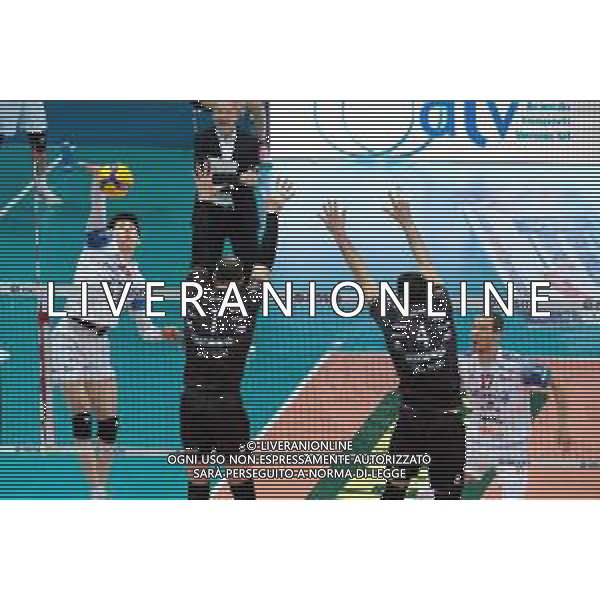 Roberto Tommasini/LM - NBV Verona vs Allianz Milano - Campionato di Volley Superlega Serie A 2020/2021 03 gennaio 2021 - Verona, Italia Nella foto: Schiacciata di Yuki Ishikawa - Allianz Power Volley Milano @LM/Roberto Tommasini AG ALDO LIVERANI SAS