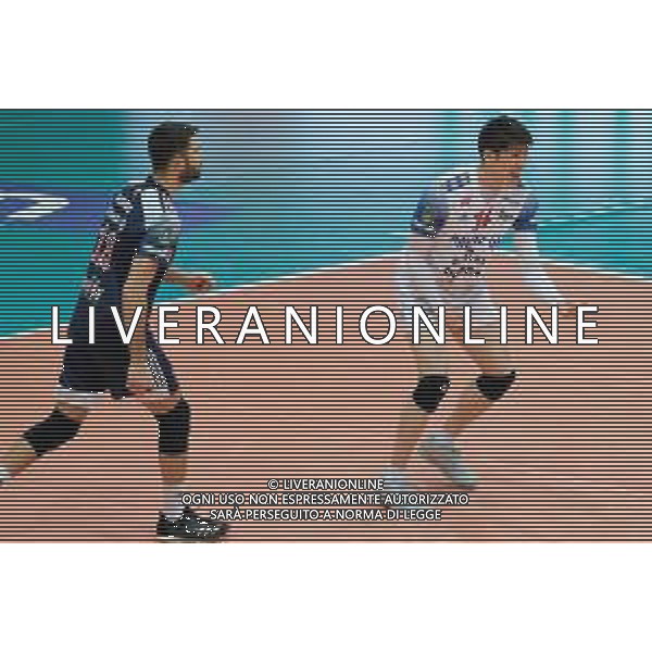 Roberto Tommasini/LM - NBV Verona vs Allianz Milano - Campionato di Volley Superlega Serie A 2020/2021 03 gennaio 2021 - Verona, Italia Nella foto: Esultanza di Yuki Ishikawa - Allianz Power Volley Milano @LM/Roberto Tommasini AG ALDO LIVERANI SAS