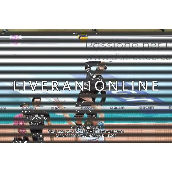 Roberto Tommasini/LM - NBV Verona vs Allianz Milano - Campionato di Volley Superlega Serie A 2020/2021 03 gennaio 2021 - Verona, Italia Nella foto: Pipe di Matey Kaziyski - NBV Verona @LM/Roberto Tommasini AG ALDO LIVERANI SAS