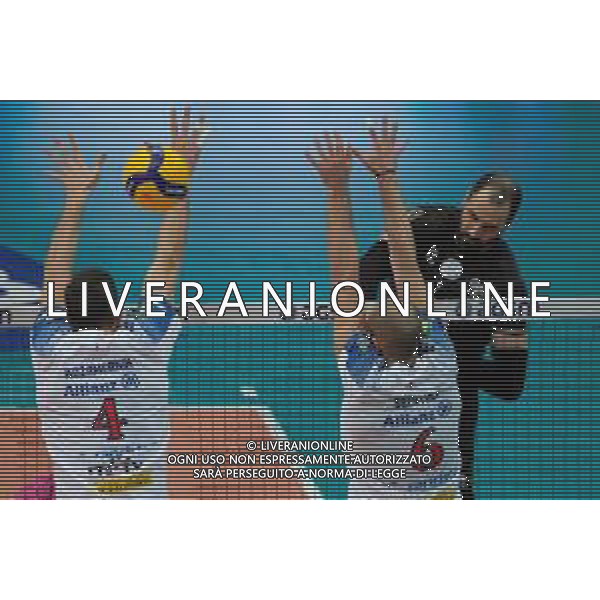 Roberto Tommasini/LM - NBV Verona vs Allianz Milano - Campionato di Volley Superlega Serie A 2020/2021 03 gennaio 2021 - Verona, Italia Nella foto: Matey Kaziyski - NBV Verona in schiacciata. @LM/Roberto Tommasini AG ALDO LIVERANI SAS