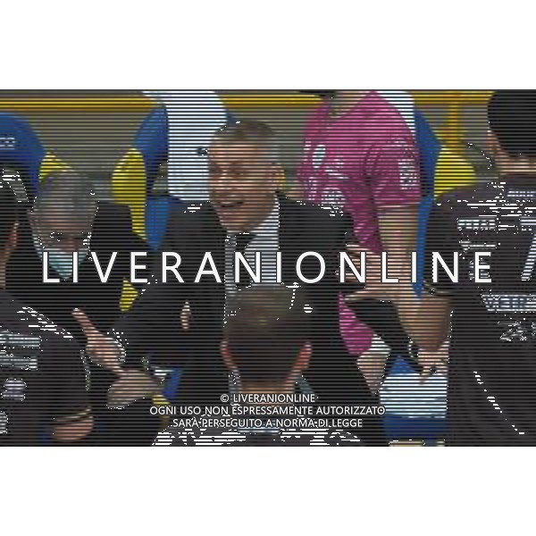 Roberto Tommasini/LM - NBV Verona vs Allianz Milano - Campionato di Volley Superlega Serie A 2020/2021 03 gennaio 2021 - Verona, Italia Nella foto: Esultanza di Radostin Stoytchev - Head Coach - NBV Verona @LM/Roberto Tommasini AG ALDO LIVERANI SAS