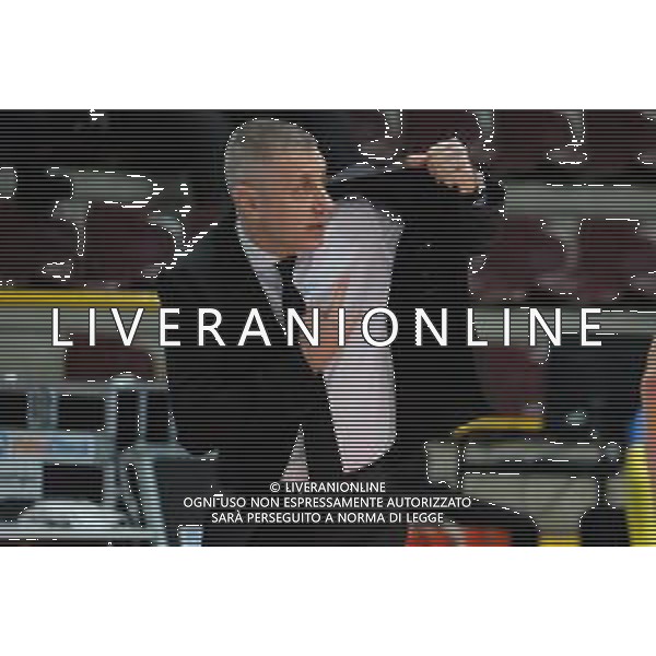 Roberto Tommasini/LM - NBV Verona vs Allianz Milano - Campionato di Volley Superlega Serie A 2020/2021 03 gennaio 2021 - Verona, Italia Nella foto: Radostin Stoytchev - Head Coach - NBV Verona @LM/Roberto Tommasini AG ALDO LIVERANI SAS