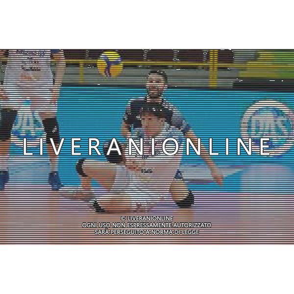 Roberto Tommasini/LM - NBV Verona vs Allianz Milano - Campionato di Volley Superlega Serie A 2020/2021 03 gennaio 2021 - Verona, Italia Nella foto: Ricezione di Yuki Ishikawa - Allianz Power Volley Milano @LM/Roberto Tommasini AG ALDO LIVERANI SAS