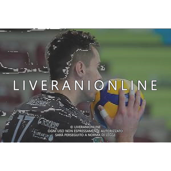 Roberto Tommasini/LM - NBV Verona vs Allianz Milano - Campionato di Volley Superlega Serie A 2020/2021 03 gennaio 2021 - Verona, Italia Nella foto: Thomas Jaeschke - NBV Verona @LM/Roberto Tommasini AG ALDO LIVERANI SAS