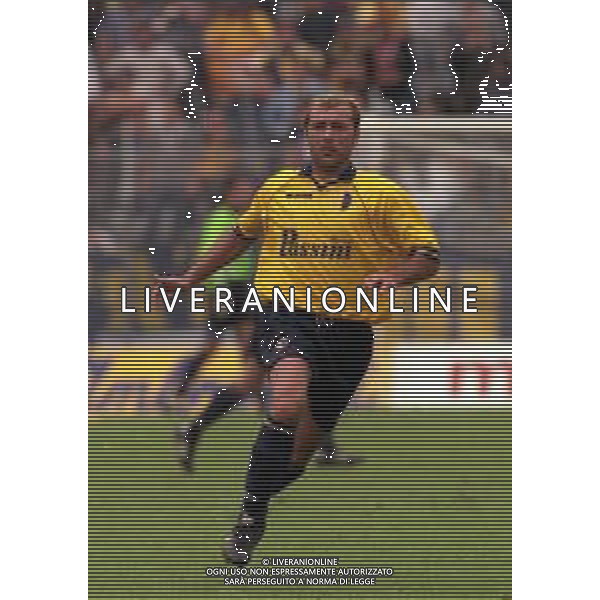 19-09-1999 COMO CAMPIONATO DI CALCIO SERIE C1 COMO MODENA 0-3 NELLA FOTO AZIONE DI GIOCO AG ALDO LIVERANI SAS