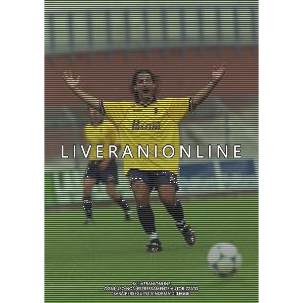 19-09-1999 COMO CAMPIONATO DI CALCIO SERIE C1 COMO MODENA 0-3 NELLA FOTO GIROLAMO BIZZARRI AG ALDO LIVERANI SAS