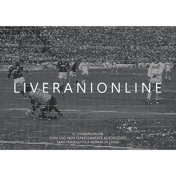 09-02-1986 TORINO CAMPIONATO DI CALCIO SERIE A TORINO ROMA 0-1 NELLA FOTO RIGORE ROBERTO PRUZZO AG ALDO LIVERANI SAS