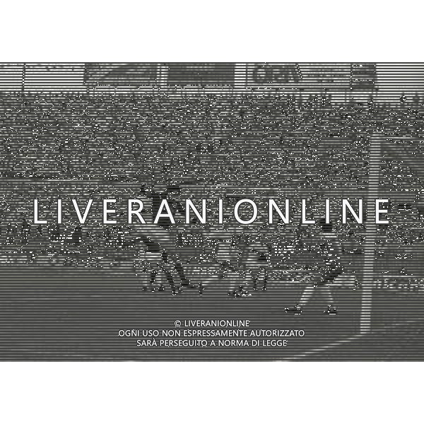 15-09-1985 TORINO CAMPIONATO DI CALCIO SERIE A TORINO FIORENTINA 2-1 NELLA FOTO AZIONE DI GIOCO AG ALDO LIVERANI SAS