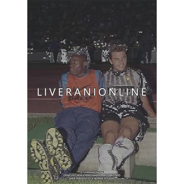 1998-1999 UDINE TROFEO TIM INTER JUVENTUS NELLA FOTO TARIBO WEST E SEBASTIAN FREY AG ALDO LIVERANI SAS