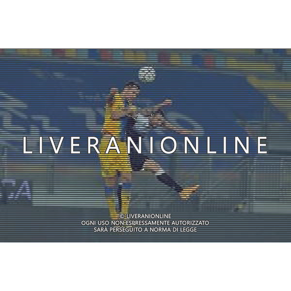 Frosinone vs SPAL Campionato Serie B - 17 Giornata Stadio B.Stirpe - Frosinone 04-01-2021 nella foto Piotr Parzyszek e Nened Tomovic in contrasto ©Federico Gaetano/AGENZIA ALDO LIVERANI SAS