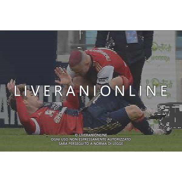 06-01-2021-CAGLIARI CALCIO-BENEVENTO CALCIO. CAMPIONATO CALCIO ITALIANO SERIE A 2020/2021. ITALIA, SARDEGNA, CAGLIARI, STADIO SARDEGNA ARENA. SALVATORE MOI/ALDO LIVERANI SAS NELLA FOTO: DA SINISTRA A DESTRA: NANDEZ, NAINGOOLAN, CAGLIARI.