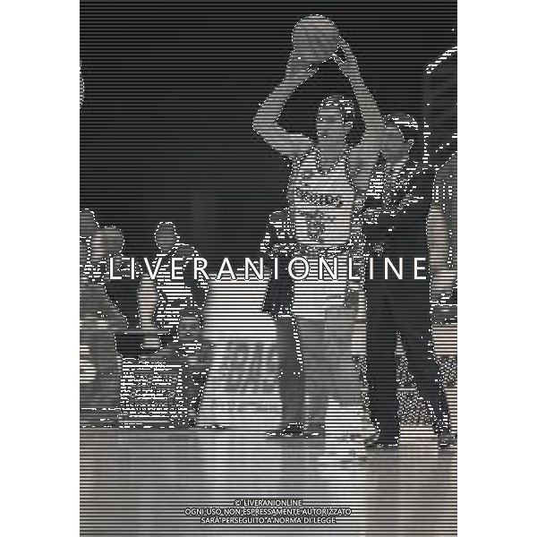 13-11-1990 MILANO QUARTI DI FINALE DI COPPA ITALIA PHILIPS MILANO-CLEAR CANTU\' NELLA FOTO ANTONELLO RIVA AG ALDO LIVERANI SAS