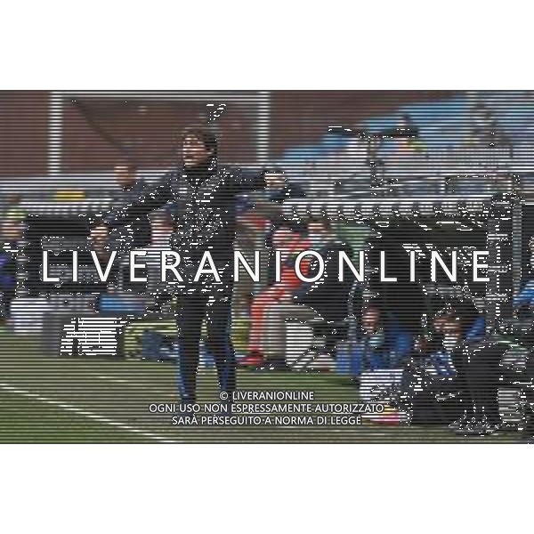 Danilo Vigo/LM - UC Sampdoria vs FC Internazionale - Italian football Serie A match 2020/2021 06 January 2021 - Luigi Ferraris stadium, Genova, Italy Photo showing: Antonio Conte (Inter) @LM/Danilo Vigo AG ALDO LIVERANI SAS