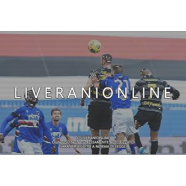 Danilo Vigo/LM - UC Sampdoria vs FC Internazionale - Italian football Serie A match 2020/2021 06 January 2021 - Luigi Ferraris stadium, Genova, Italy Photo showing: MILAN SKRINIAR (Inter), LORENZO TONELLI Sampdoria) @LM/Danilo Vigo AG ALDO LIVERANI SAS