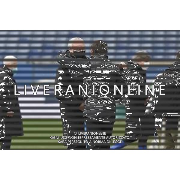 Danilo Vigo/LM - UC Sampdoria vs FC Internazionale - Italian football Serie A match 2020/2021 06 January 2021 - Luigi Ferraris stadium, Genova, Italy Photo showing: CLAUDIO RANIERI (Sampdoria) , Antonio Conte (Inter) @LM/Danilo Vigo AG ALDO LIVERANI SAS