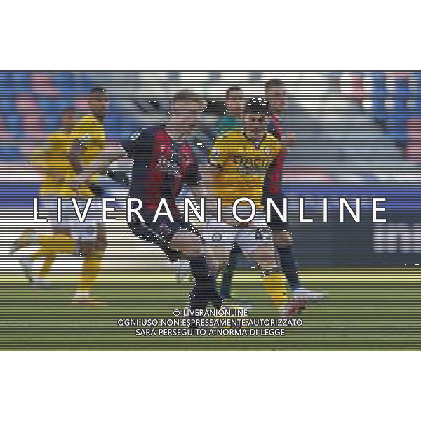 Bologna - Udinese Campionato di Calcio Serie A TIM 06/01/2021 nella foto: Schouten Jerdy (Bologna f.c.) ©Claudio Zamagni/Agenzia Aldo Liverani during Italian Serie A soccer match between BOLOGNA F.C. and UDINESE at Renato Dall\'Ara Stadium on January 06 2021 photo credit by Claudio Zamagni/Aldo Liverani Photo Agency / AG. ALDO LIVERANI SAS