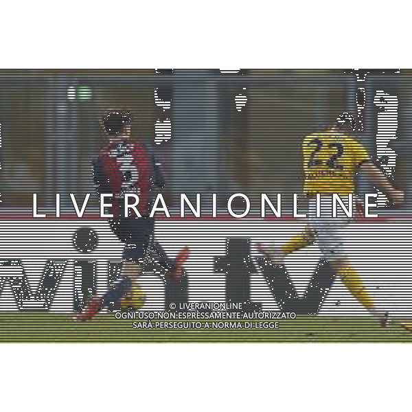 Bologna - Udinese Campionato di Calcio Serie A TIM 06/01/2021 nella foto: goal Tolgay Arslan(Udinese) ©Claudio Zamagni/Agenzia Aldo Liverani during Italian Serie A soccer match between BOLOGNA F.C. and UDINESE at Renato Dall\'Ara Stadium on January 06 2021 photo credit by Claudio Zamagni/Aldo Liverani Photo Agency/ AG. ALDO LIVERANI SAS