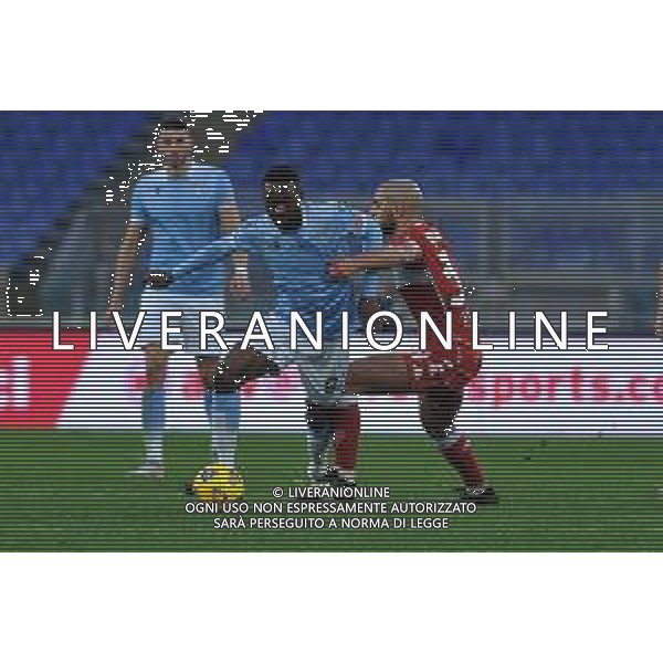 Lazio vs Fiorentina Campionato Serie A TIM - 16 giornata Stadio Olimpico - Roma 06-01-2021 nella foto Akpa Akpro e Amrabat ©Federico Gaetano / AG. ALDO LIVERANI SAS
