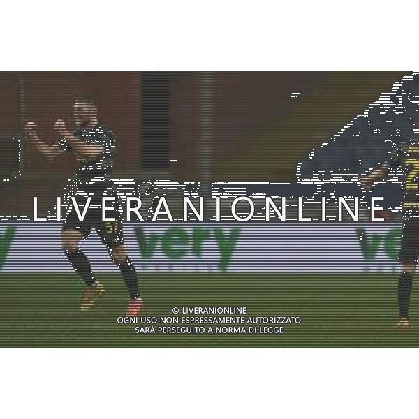 Danilo Vigo/LM - UC Sampdoria vs FC Internazionale - Italian football Serie A match 2020/2021 06 January 2021 - Luigi Ferraris stadium, Genova, Italy Photo showing: MILAN SKRINIAR (Inter) celebrates after scoring a goal 2 - 1 @LM/Danilo Vigo AG ALDO LIVERANI SAS