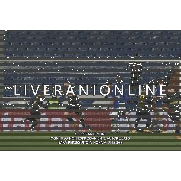Danilo Vigo/LM - UC Sampdoria vs FC Internazionale - Italian football Serie A match 2020/2021 06 January 2021 - Luigi Ferraris stadium, Genova, Italy Photo showing: MILAN SKRINIAR (Inter) celebrates after scoring a goal @LM/Danilo Vigo AG ALDO LIVERANI SAS