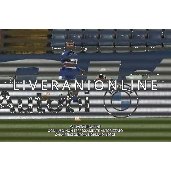 Danilo Vigo/LM - UC Sampdoria vs FC Internazionale - Italian football Serie A match 2020/2021 06 January 2021 - Luigi Ferraris stadium, Genova, Italy Photo showing: BLADE KEITA (Sampdoria) , celebrates after scoring a goal @LM/Danilo Vigo AG ALDO LIVERANI SAS