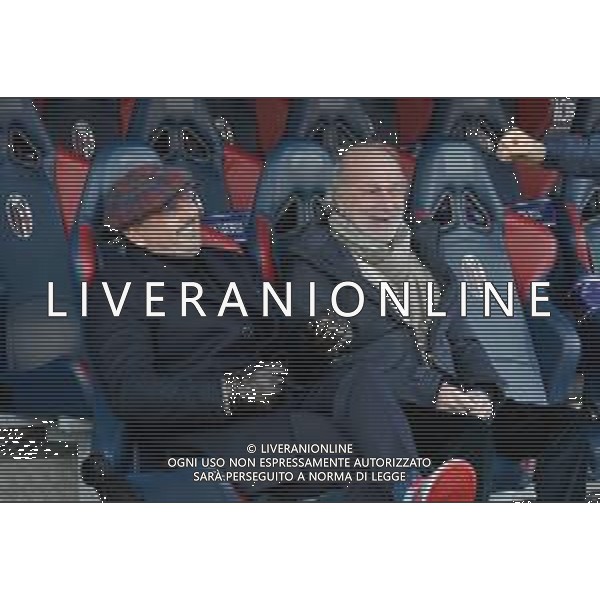 BOLOGNA - UDINESE Campionato di Calcio Serie A TIM 06.01.2021 NELLA FOTO SINISA MIHAJLOVIC E WALTER SABATINI IN PANCHINA ©ROBERTO VILLANI / AG. ALDO LIVERANI SAS