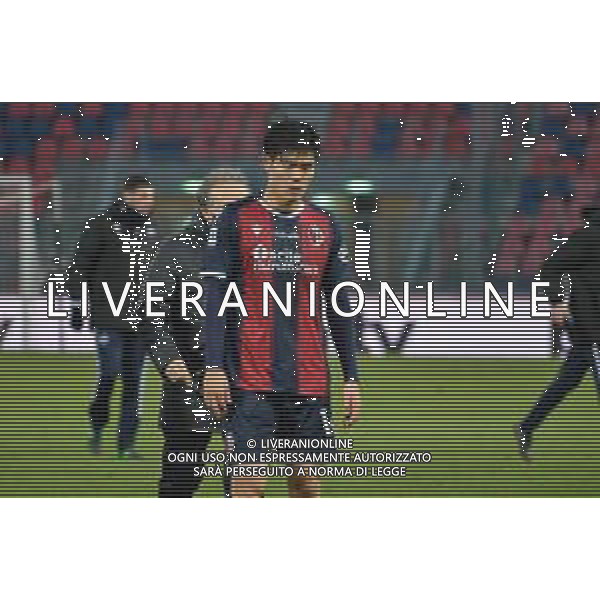 BOLOGNA - UDINESE Campionato di Calcio Serie A TIM 06.01.2021 NELLA FOTO LA DELUSIONE DI TAKEHIRO TOMIYASU A FINE GARA ©ROBERTO VILLANI / AG. ALDO LIVERANI SAS