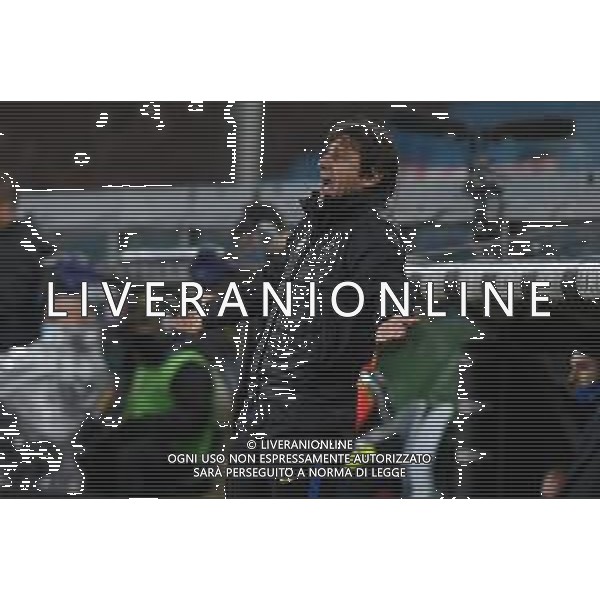 Danilo Vigo/LM - UC Sampdoria vs FC Internazionale - Italian football Serie A match 2020/2021 06 January 2021 - Luigi Ferraris stadium, Genova, Italy Photo showing: Antonio Conte (Inter) @LM/Danilo Vigo AG ALDO LIVERANI SAS
