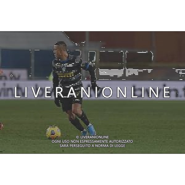 Danilo Vigo/LM - UC Sampdoria vs FC Internazionale - Italian football Serie A match 2020/2021 06 January 2021 - Luigi Ferraris stadium, Genova, Italy Photo showing: Alexis Sanchez (Inter) @LM/Danilo Vigo AG ALDO LIVERANI SAS