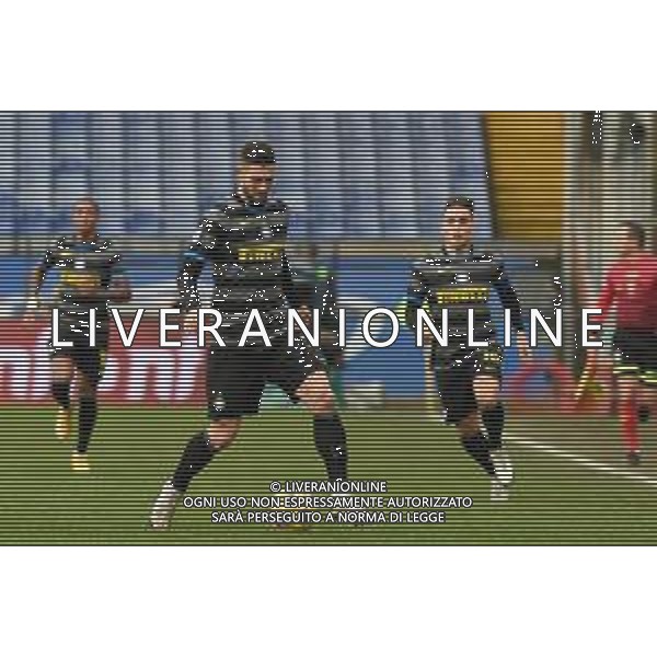 Danilo Vigo/LM - UC Sampdoria vs FC Internazionale - Italian football Serie A match 2020/2021 06 January 2021 - Luigi Ferraris stadium, Genova, Italy Photo showing: Roberto Gagliardini (Inter) @LM/Danilo Vigo AG ALDO LIVERANI SAS
