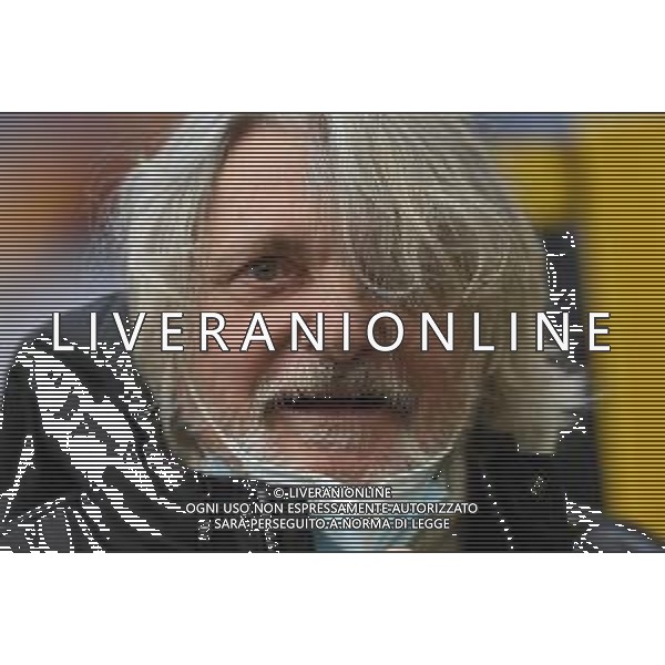 Danilo Vigo/LM - UC Sampdoria vs FC Internazionale - Italian football Serie A match 2020/2021 06 January 2021 - Luigi Ferraris stadium, Genova, Italy Photo showing: The Sampdoria President, Massimo Ferrero @LM/Danilo Vigo AG ALDO LIVERANI SAS