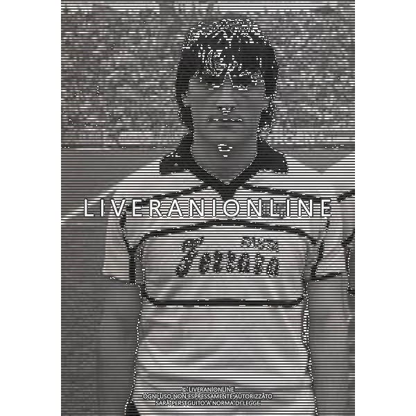 03-06-1984 CREMONA-CAMPIONATO DI CALCIO SERIE B CREMONESE -PALERMO 3-3 NELLA FOTO MASSIMO DE STEFANIS AG ALDO LIVERANI SAS