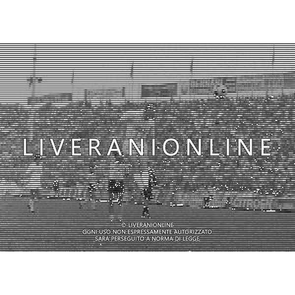 03-06-1984 CREMONA-CAMPIONATO DI CALCIO SERIE B CREMONESE -PALERMO 3-3 NELLA FOTO GOAL FULVIO BONOMI AG ALDO LIVERANI SAS