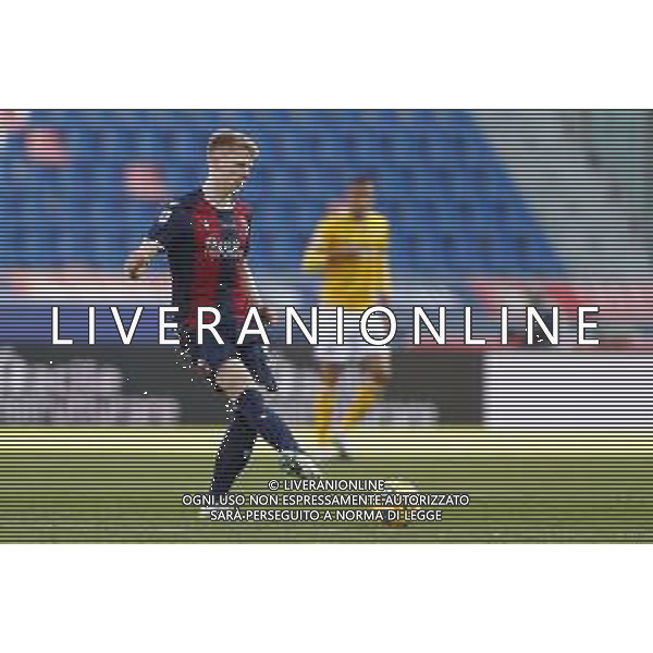 Bologna - Udinese Campionato di Calcio Serie A TIM 06/01/2021 nella foto: Schouten Jerdy (Bologna f.c.) ©Claudio Zamagni/Agenzia Aldo Liverani Schouten Jerdy (Bologna f.c.) during Italian Serie A soccer match between BOLOGNA F.C. and UDINESE at Renato Dall\'Ara Stadium on January 06 2021 photo credit by Claudio Zamagni/Aldo Liverani Photo Agency