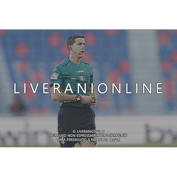 Bologna - Udinese Campionato di Calcio Serie A TIM 06/01/2021 nella foto: arbitro Giovanni Ayroldi ©Claudio Zamagni/Agenzia Aldo Liverani referee Giovanni Ayroldi during Italian Serie A soccer match between BOLOGNA F.C. and UDINESE at Renato Dall\'Ara Stadium on January 06 2021 photo credit by Claudio Zamagni/Aldo Liverani Photo Agency