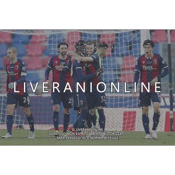 Bologna - Udinese Campionato di Calcio Serie A TIM 06/01/2021 nella foto: Svanberg Mattias (Bologna f.c.) Barrow Musa(Bologna f.c.) Palacio Rodrigo (Bologna f.c.) Tomiyasu Takehiro (Bologna f.c.)Orsolini Riccardo (Bologna f.c.) ©Claudio Zamagni/Agenzia Aldo Liverani Svanberg Mattias (Bologna f.c.) Barrow Musa(Bologna f.c.) Palacio Rodrigo (Bologna f.c.) Tomiyasu Takehiro (Bologna f.c.)Orsolini Riccardo (Bologna f.c.) during Italian Serie A soccer match between BOLOGNA F.C. and UDINESE at Renato Dall\'Ara Stadium on January 06 2021 photo credit by Claudio Zamagni/Aldo Liverani Photo Agency