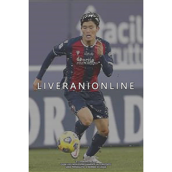 Bologna - Udinese Campionato di Calcio Serie A TIM 06/01/2021 nella foto: Tomiyasu Takehiro (Bologna f.c.) ©Claudio Zamagni/Agenzia Aldo Liverani Tomiyasu Takehiro (Bologna f.c.) during Italian Serie A soccer match between BOLOGNA F.C. and UDINESE at Renato Dall\'Ara Stadium on January 06 2021 photo credit by Claudio Zamagni/Aldo Liverani Photo Agency